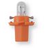 Kunststoffsockellampe 12V 1,5W orange